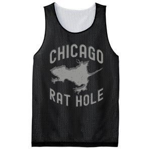 Chicago Rat Hole Hilarious Souvenir From Chicago Funny Mesh Reversible Basketball Jersey Tank