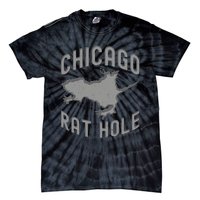 Chicago Rat Hole Hilarious Souvenir From Chicago Funny Tie-Dye T-Shirt