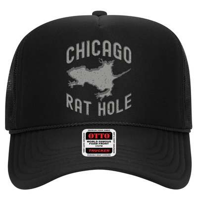 Chicago Rat Hole Hilarious Souvenir From Chicago Funny Trucker Hat