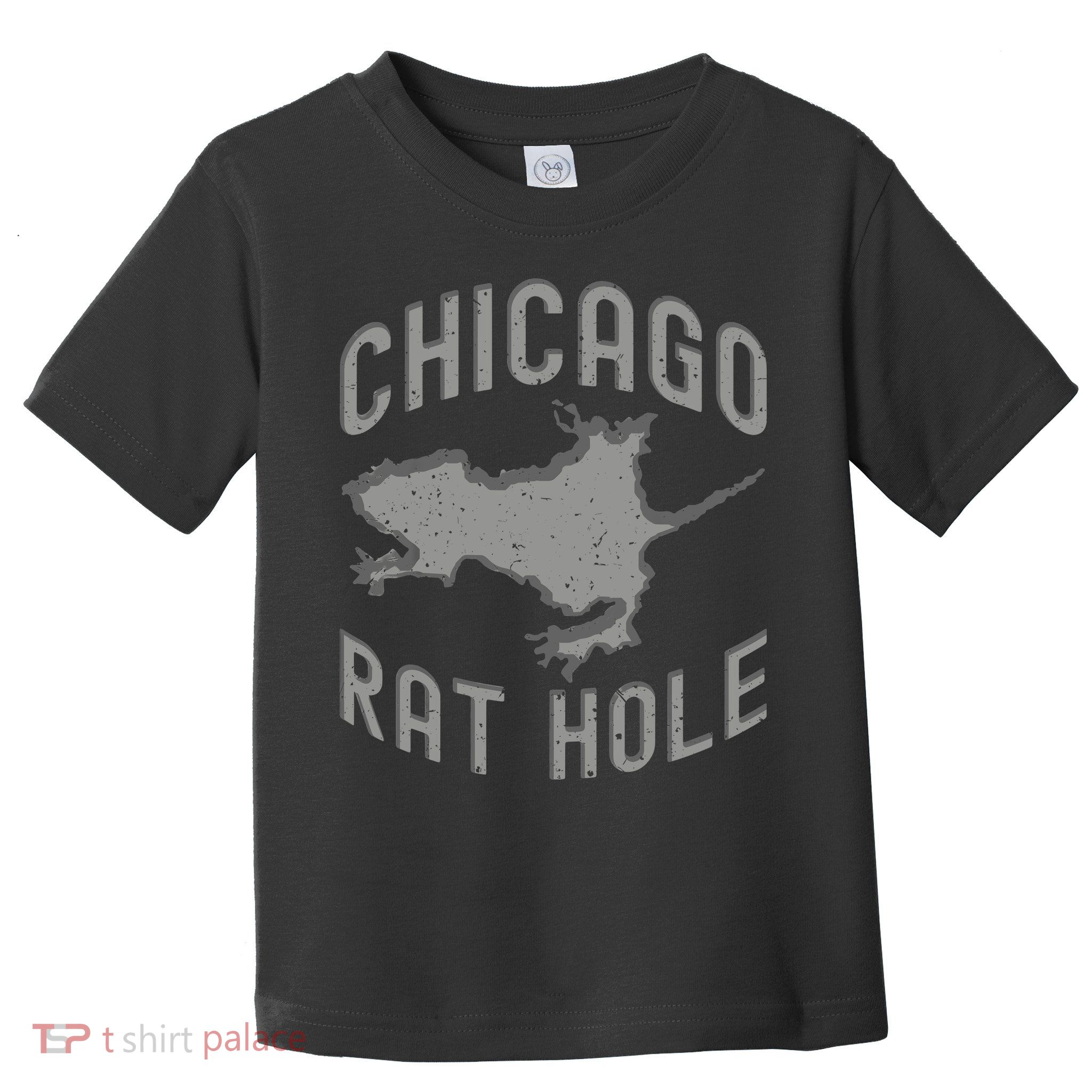 Chicago Rat Hole Hilarious Souvenir From Chicago Funny Toddler T-Shirt