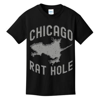 Chicago Rat Hole Hilarious Souvenir From Chicago Funny Kids T-Shirt