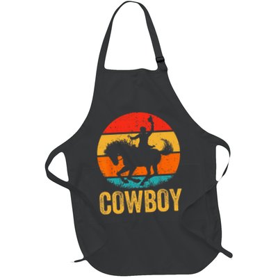 Cowboy Rodeo Horse Gifts Country Vintage Western Cowboy Apron
