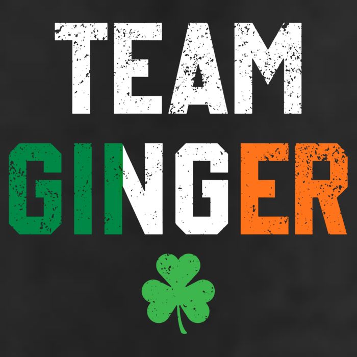 Cute Red Head Team Ginger St Patricks Day Green Irish Flag Funny Gift Hat