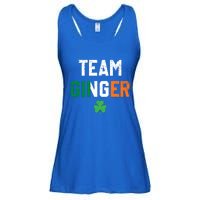 Cute Red Head Team Ginger St Patricks Day Green Irish Flag Funny Gift Ladies Essential Flowy Tank