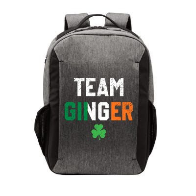Cute Red Head Team Ginger St Patricks Day Green Irish Flag Funny Gift Vector Backpack