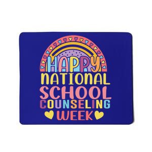 Cute Rainbow Happy National School Counseling Week Counselor Great Gift Mousepad