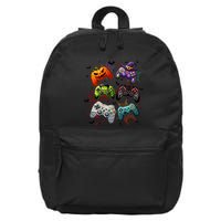 Cool Retro Halloween Gaming Controllers 16 in Basic Backpack