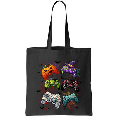 Cool Retro Halloween Gaming Controllers Bag