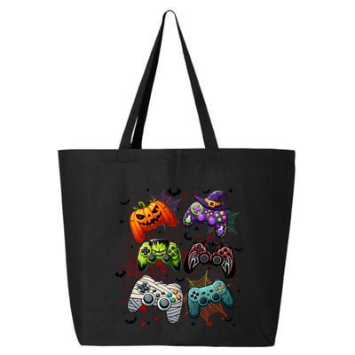 Cool Retro Halloween Gaming Controllers 25L Jumbo Tote