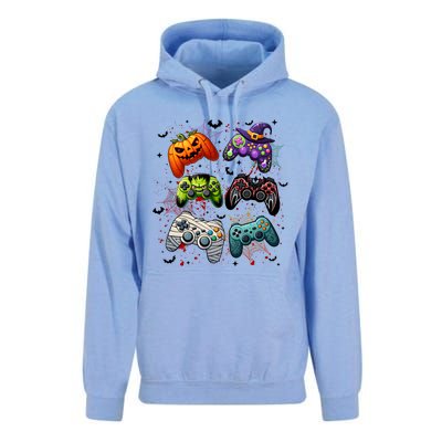 Cool Retro Halloween Gaming Controllers Unisex Surf Hoodie