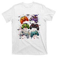 Cool Retro Halloween Gaming Controllers T-Shirt