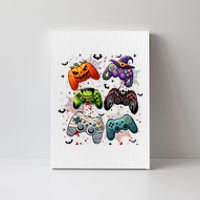 Cool Retro Halloween Gaming Controllers Canvas