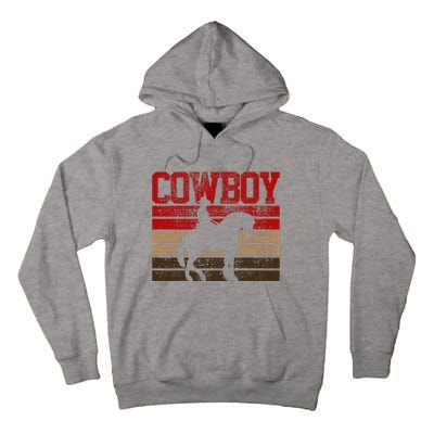 Cowboy Rodeo Horse Gift Country Tall Hoodie