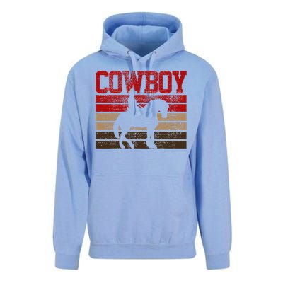 Cowboy Rodeo Horse Gift Country Unisex Surf Hoodie