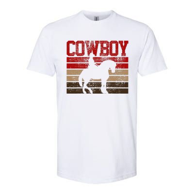 Cowboy Rodeo Horse Gift Country Softstyle CVC T-Shirt