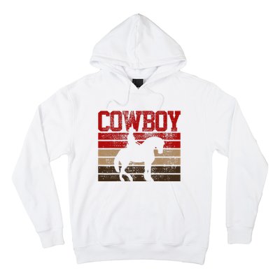 Cowboy Rodeo Horse Gift Country Hoodie