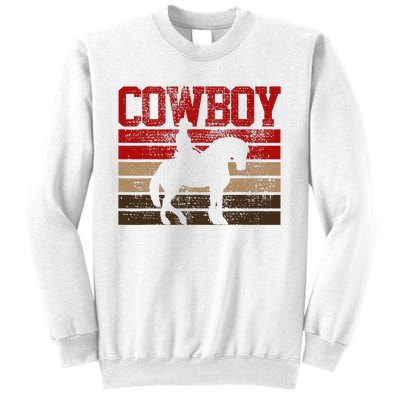 Cowboy Rodeo Horse Gift Country Sweatshirt