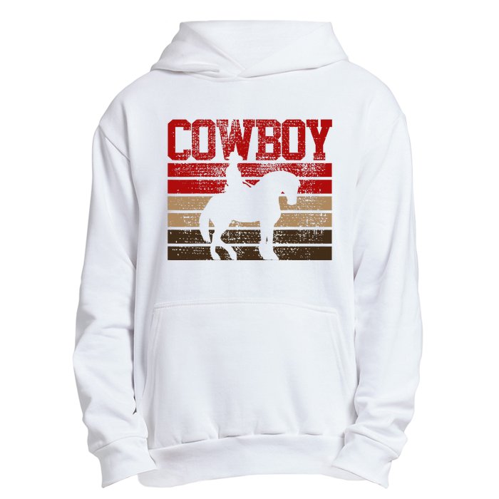 Cowboy Rodeo Horse Gift Country Urban Pullover Hoodie