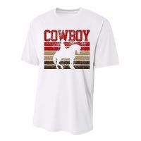 Cowboy Rodeo Horse Gift Country Performance Sprint T-Shirt