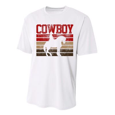 Cowboy Rodeo Horse Gift Country Performance Sprint T-Shirt