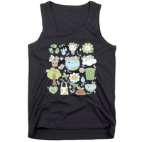 Cute Retro Hippie Celebrate Earth Day Tank Top