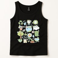 Cute Retro Hippie Celebrate Earth Day Tank Top