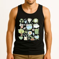 Cute Retro Hippie Celebrate Earth Day Tank Top