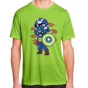 Captain Robotic Helmet Trooper Adult ChromaSoft Performance T-Shirt