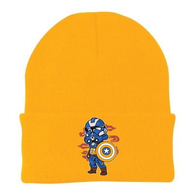 Captain Robotic Helmet Trooper Knit Cap Winter Beanie