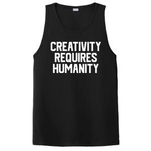 Creativity Requires Humanity PosiCharge Competitor Tank