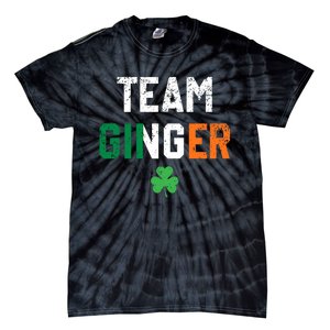 Cute Red Head Team Ginger St Patricks Day Green Irish Tie-Dye T-Shirt