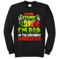 Chomp Rawr I'm Dad of the Birthday Dinosaur Matching Family Sweatshirt