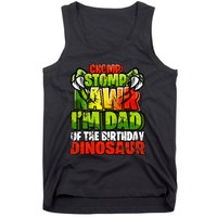 Chomp Rawr I'm Dad of the Birthday Dinosaur Matching Family Tank Top