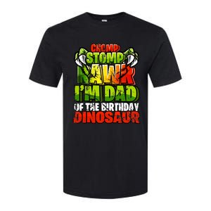 Chomp Rawr I'm Dad of the Birthday Dinosaur Matching Family Softstyle CVC T-Shirt