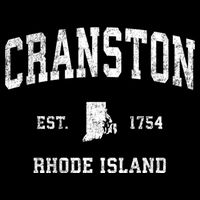 Cranston Rhode Island Ri Vintage Sports Bucket Hat