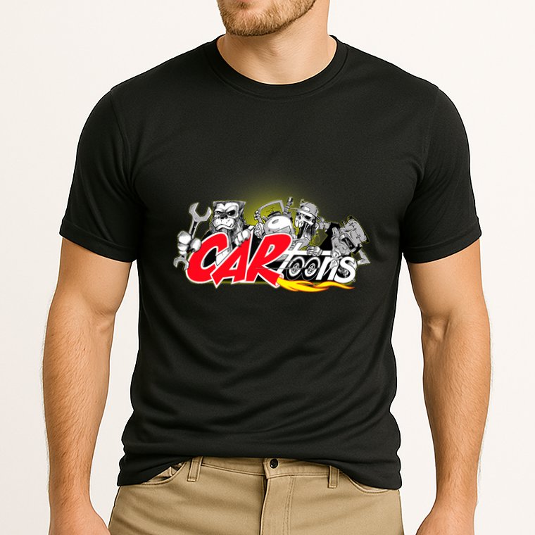 Cartoons Rust In Peace Design Performance Shirt