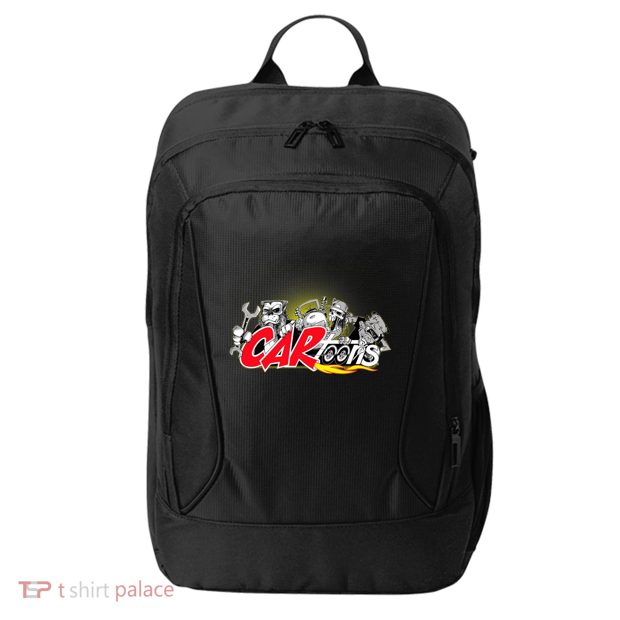Cartoons Rust In Peace Design City Backpack