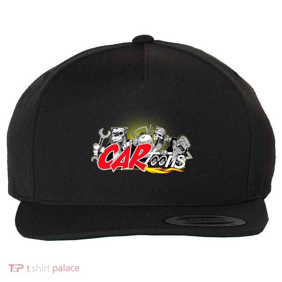 Cartoons Rust In Peace Design Wool Snapback Cap