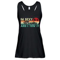 Camping RV Im Sexy And I Tow It RV Camper Ladies Essential Flowy Tank