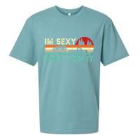 Camping RV Im Sexy And I Tow It RV Camper Sueded Cloud Jersey T-Shirt