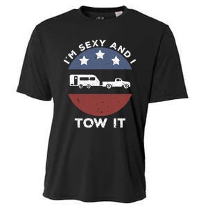 Camping RV Im Sexy And I Tow It Cooling Performance Crew T-Shirt