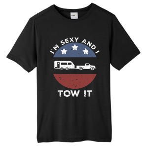 Camping RV Im Sexy And I Tow It Tall Fusion ChromaSoft Performance T-Shirt