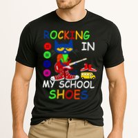 Cat Rocking In My School Shoes Back To School Cooling Performance Crew T-Shirt