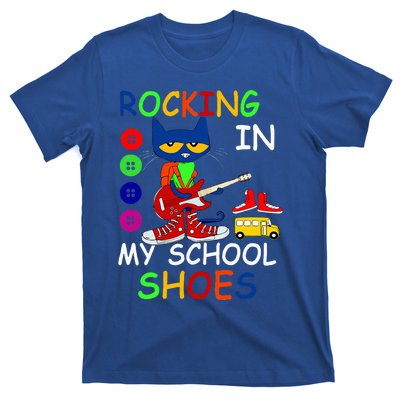 Cat Rocking In My School Shoes Back To School T-Shirt