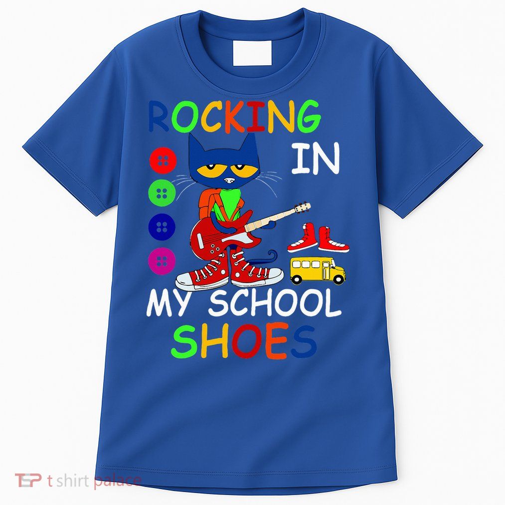 Cat Rocking In My School Shoes Back To School Tall T-Shirt