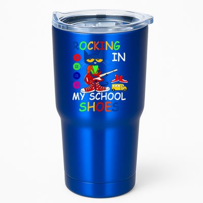 Cat Rocking In My School Shoes Back To School Tumbler
