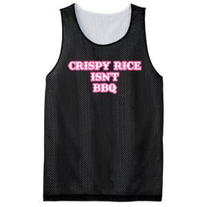 Crispy Rice IsnT Bbq Mesh Reversible Basketball Jersey Tank