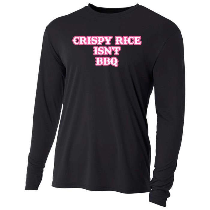 Crispy Rice IsnT Bbq Cooling Performance Long Sleeve Crew