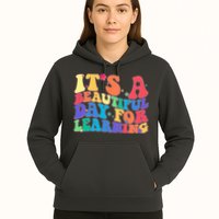 Colorful Retro It's A Beautiful Day For Learning Hoodie