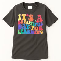 Colorful Retro It's A Beautiful Day For Learning Tall T-Shirt